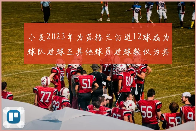 小麦2023年为苏格兰打进12球成为球队进球王其他球员进球数仅为其一半